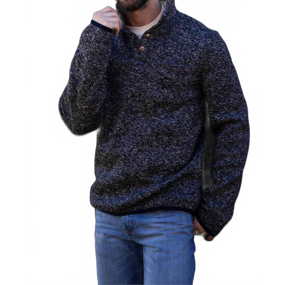 NEW KIMES RANCH classic julian pullover in black
